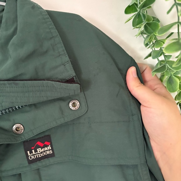 L.L. Bean Men's Vinatge Lightweight Outdoor Hiking Jacket Size Medium - Picture 4 of 11
